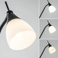 Straluma LED vloer/leeslamp Touchy verstelbaar zwart></noscript> Vloerlampen|Leeslampen