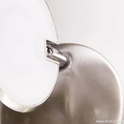 Straluma LED wandlamp staal met dimmer> Wandlampen|Bedlampjes