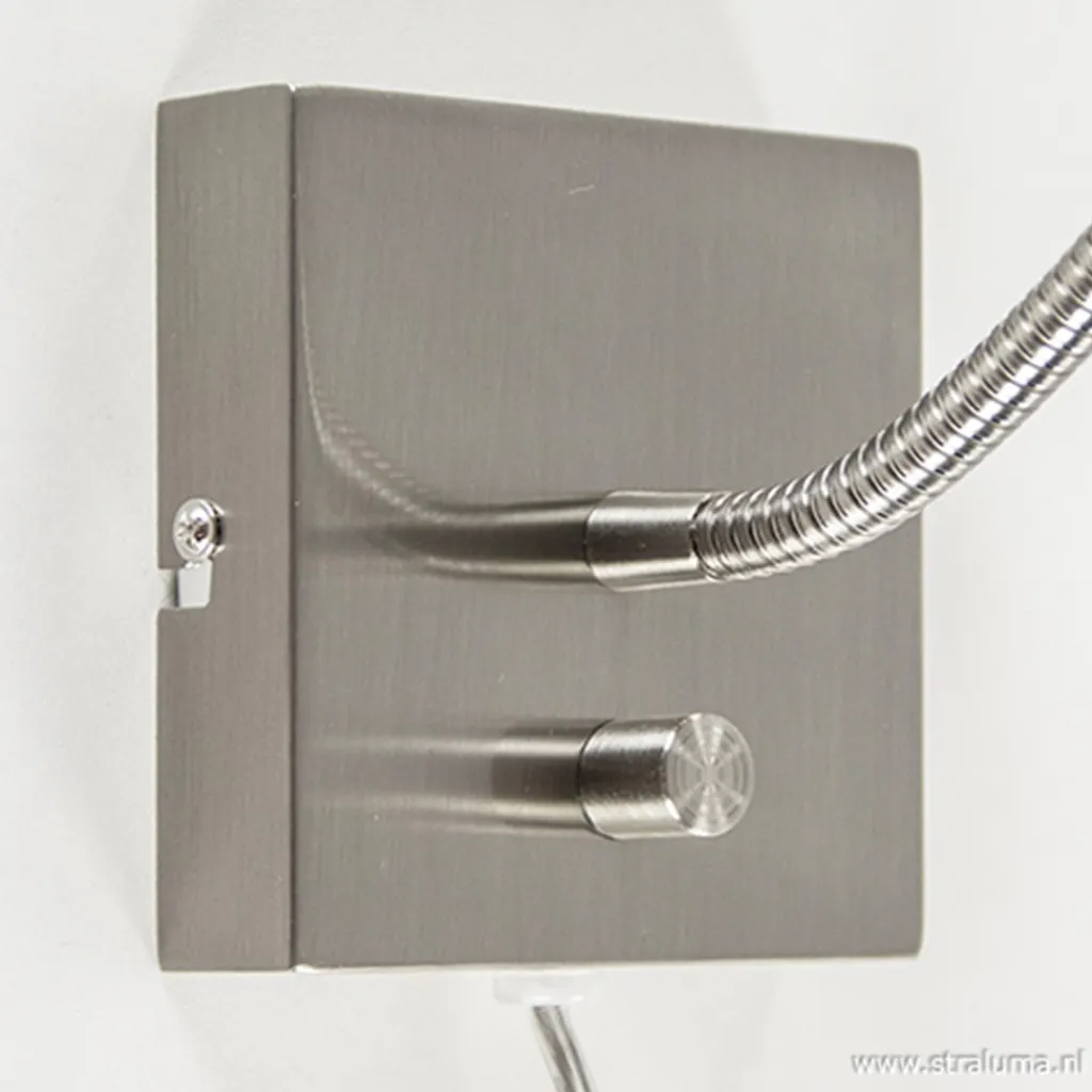 Straluma LED wandlamp/bedlamp flexibel staal> Wandlampen|Bedlampjes