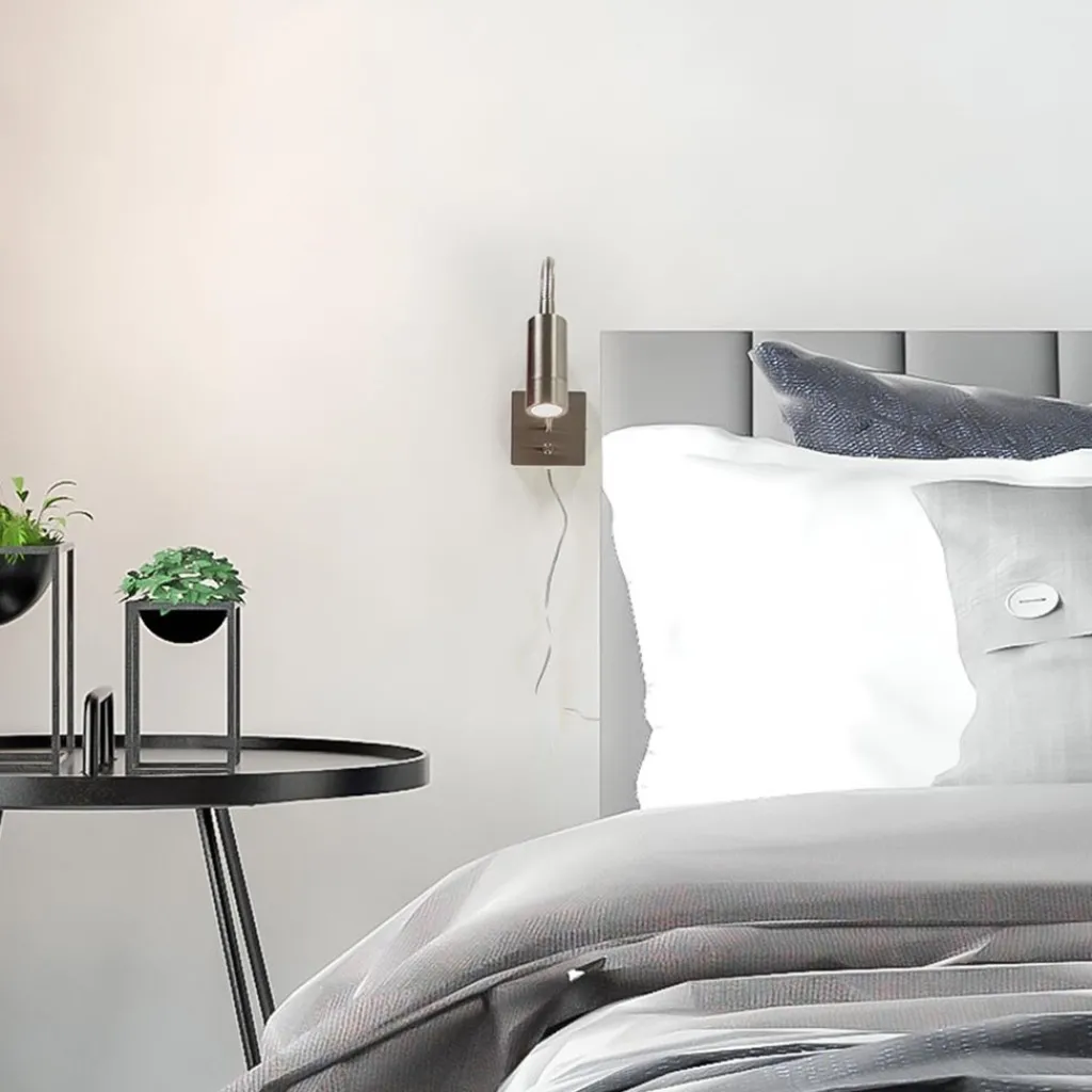 Straluma LED wandlamp/bedlamp flexibel staal> Wandlampen|Bedlampjes