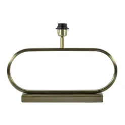 Straluma Licht and Living lampvoet Jamiro licht goud ovaal> Tafellampen|Lampenvoeten