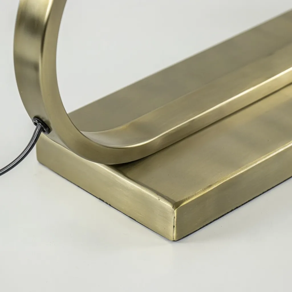 Straluma Licht and Living lampvoet Jamiro licht goud ovaal> Tafellampen|Lampenvoeten