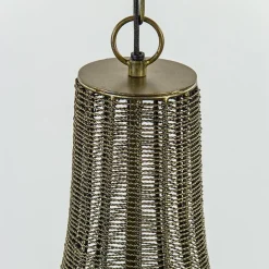 Straluma 2-Lichts hanglamp Khedira mat zwart/brons></noscript> Eettafellampen|Draadlampen