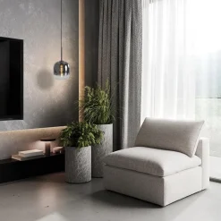 Straluma 1-Lichts hanglamp zwart met smoke/helder glas></noscript> Hanglampen|Luxe Verlichting