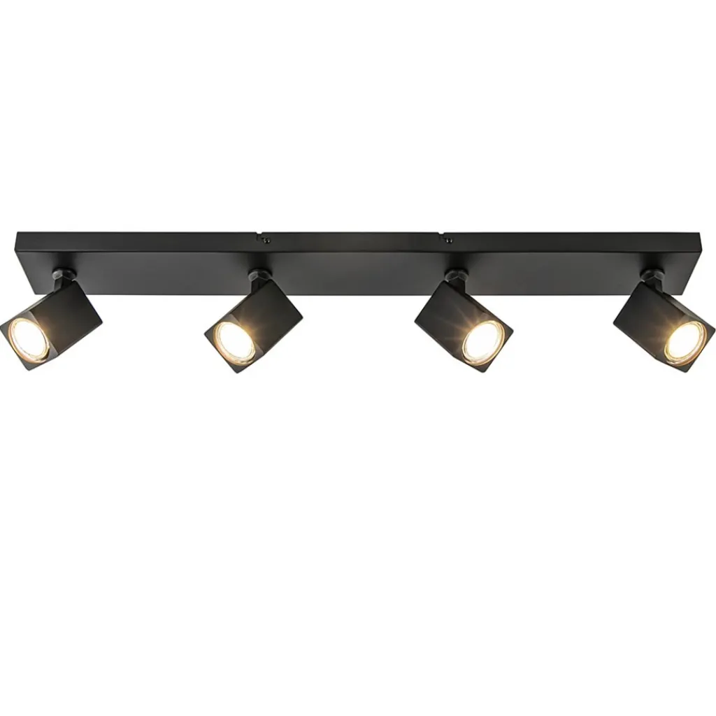 Straluma 4-Lichts langwerpige opbouwspot verstelbaar GU10> Opbouwspots|Woonkamerlampen