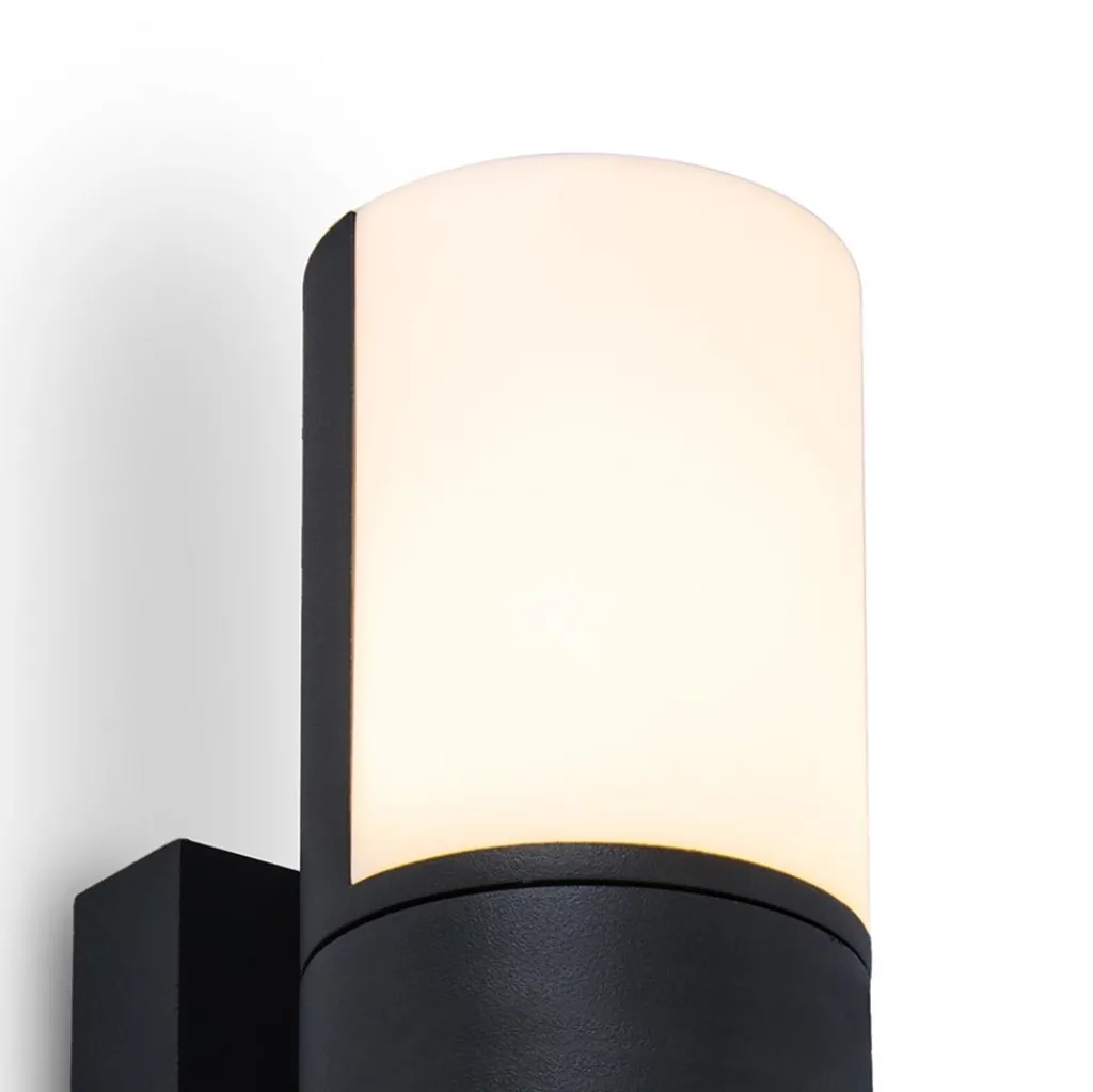 Straluma 2-Lichts LED buitenlamp verstelbaar zwart aluminium> Wandlampen|Buitenlampen