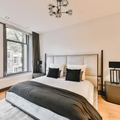 Straluma 6-Lichts plafondlamp zwart met smoke glazen bollen></noscript> Plafondlampen|Luxe Verlichting