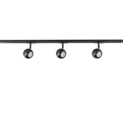 Straluma 3-Lichts railsysteem 1-fase met verstelbare ronde spots> Opbouwspots|Keukenverlichting