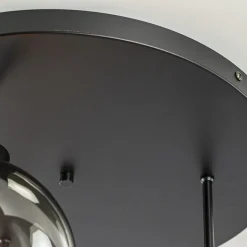 Straluma 3-Lichts ronde plafondlamp met smoke glazen bollen></noscript> Woonkamerlampen|Slaapkamerlampen
