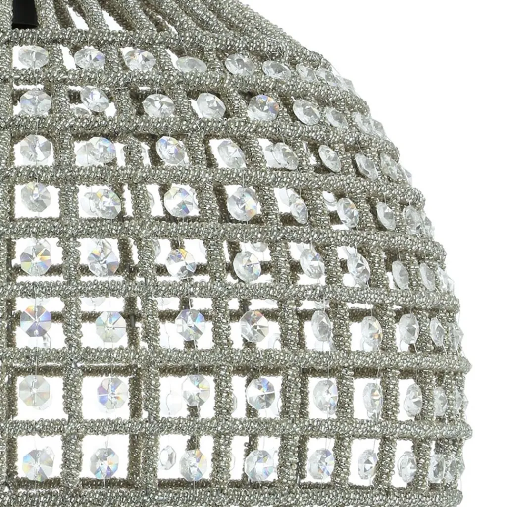 Straluma Light & Living hanglamp Cheyenne kristal> Eettafellampen|Light and Living