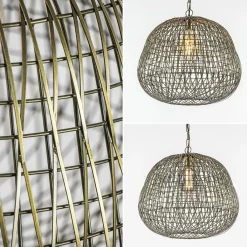 Straluma Light & Living hanglamp Alwina brons draad></noscript> Light and Living|Keukenverlichting