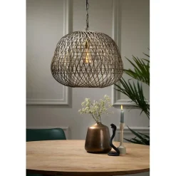 Straluma Light & Living hanglamp Alwina brons draad></noscript> Light and Living|Keukenverlichting