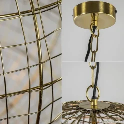 Straluma Light & Living hanglamp Mirana goud><noscript><img width=