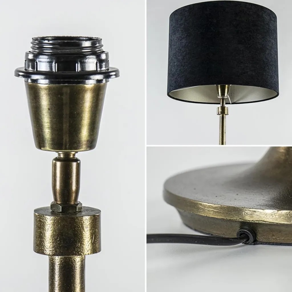 Straluma Light & Living lampvoet Olando antiek brons> Tafellampen|Lampenvoeten