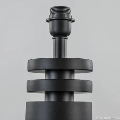 Straluma Light & Living lampvoet Desley mat zwart> Tafellampen|Lampenvoeten