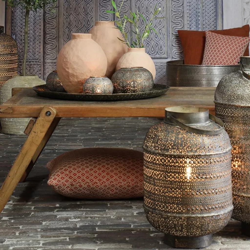 Straluma Light & Living lantaarn-tafellamp Udupi> Light and Living|Woonkamerlampen