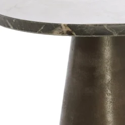 Straluma Light and Living bijzettafel Ynez bruin marmer 36x51 cm></noscript> Light and Living|Bijzettafels