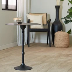 Straluma Light and Living bijzettafel Janna 50x60 cm mat zwart></noscript> Light and Living|Bijzettafels