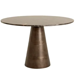 Straluma Light and Living eetkamertafel Ynex marmer donker bruin> Eettafels