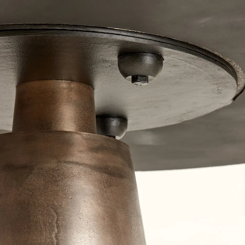 Straluma Light and Living eetkamertafel Ynex marmer donker bruin> Eettafels