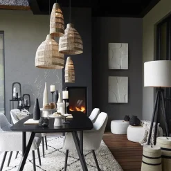 Straluma Light and Living hanglamp Latika zeegras naturel></noscript> Light and Living|Woonkamerlampen