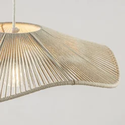 Straluma Light and Living hanglamp Rafa crème 50 cm></noscript> Eettafellampen|Light and Living