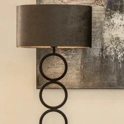 Straluma Light and Living Lampvoet Stelios mat zwart><noscript><img width=