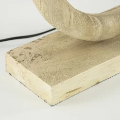 Straluma Light and Living lampvoet Nubia hout naturel></noscript> Tafellampen|Lampenvoeten