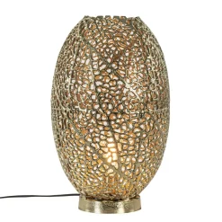 Straluma Light and Living tafellamp Sinula goud groot> Tafellampen|Light and Living