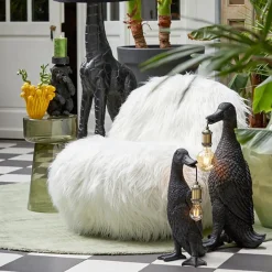 Straluma Light and Living tafellamp Duck mat zwart met brons></noscript> Light and Living|Woonkamerlampen