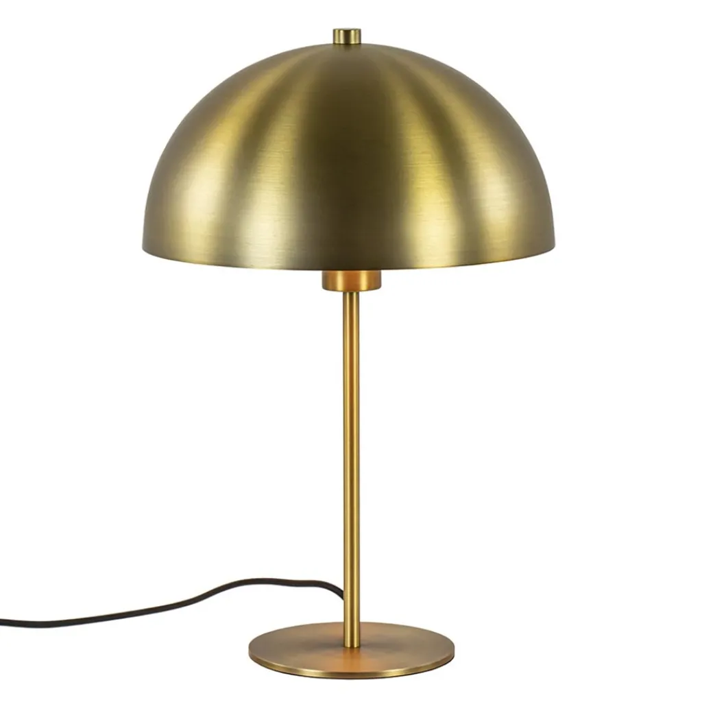 Straluma Light and Living tafellamp Merel antiek brass> Tafellampen|Light and Living