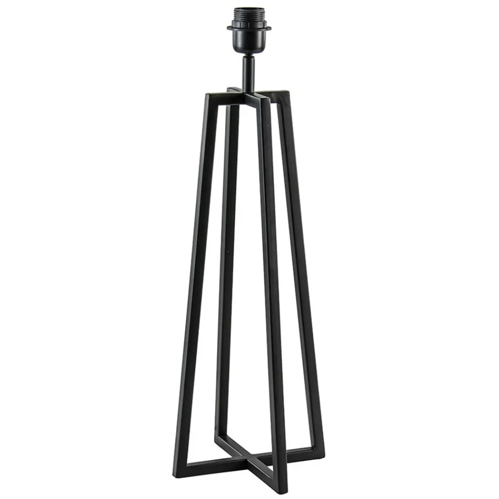 Straluma Light and Living tafellamp Miley mat zwart> Lampenvoeten|Light and Living