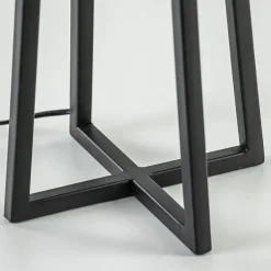 Straluma Light and Living tafellamp Miley mat zwart> Lampenvoeten|Light and Living