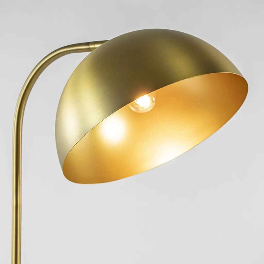 Straluma Light and Living vloerlamp Mette antiek brass> Vloerlampen|Light and Living