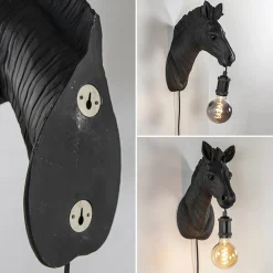 Straluma Light and Living wandlamp Zebra mat zwart></noscript> Wandlampen|Light and Living