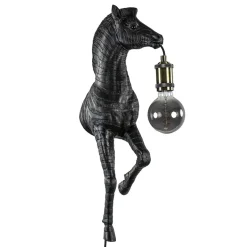 Straluma Light and Living wandlamp Zebra mat zwart> Light and Living|Botanische Verlichting