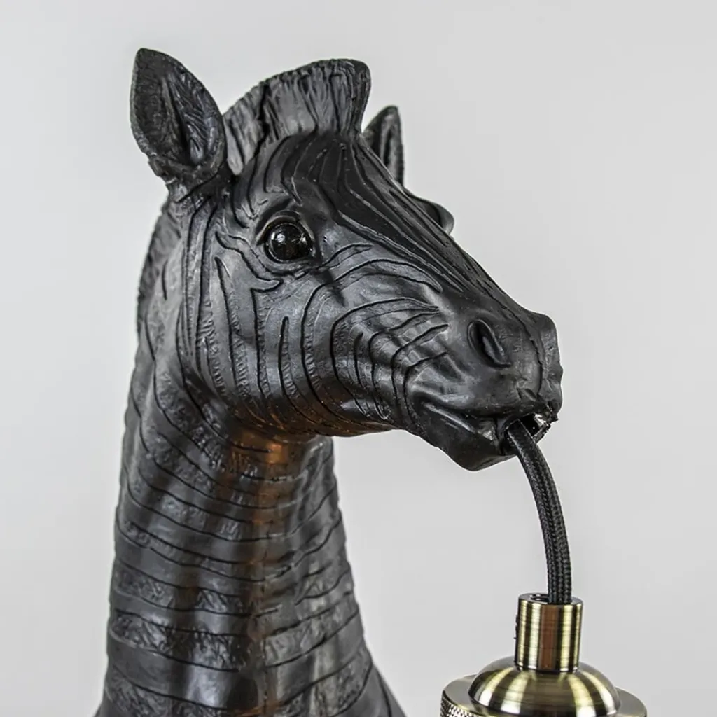 Straluma Light and Living wandlamp Zebra mat zwart> Light and Living|Botanische Verlichting