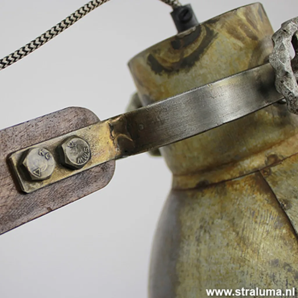 Straluma Light Living bureaulamp Ekerd hout-staal> Bureaulampen|Leeslampen