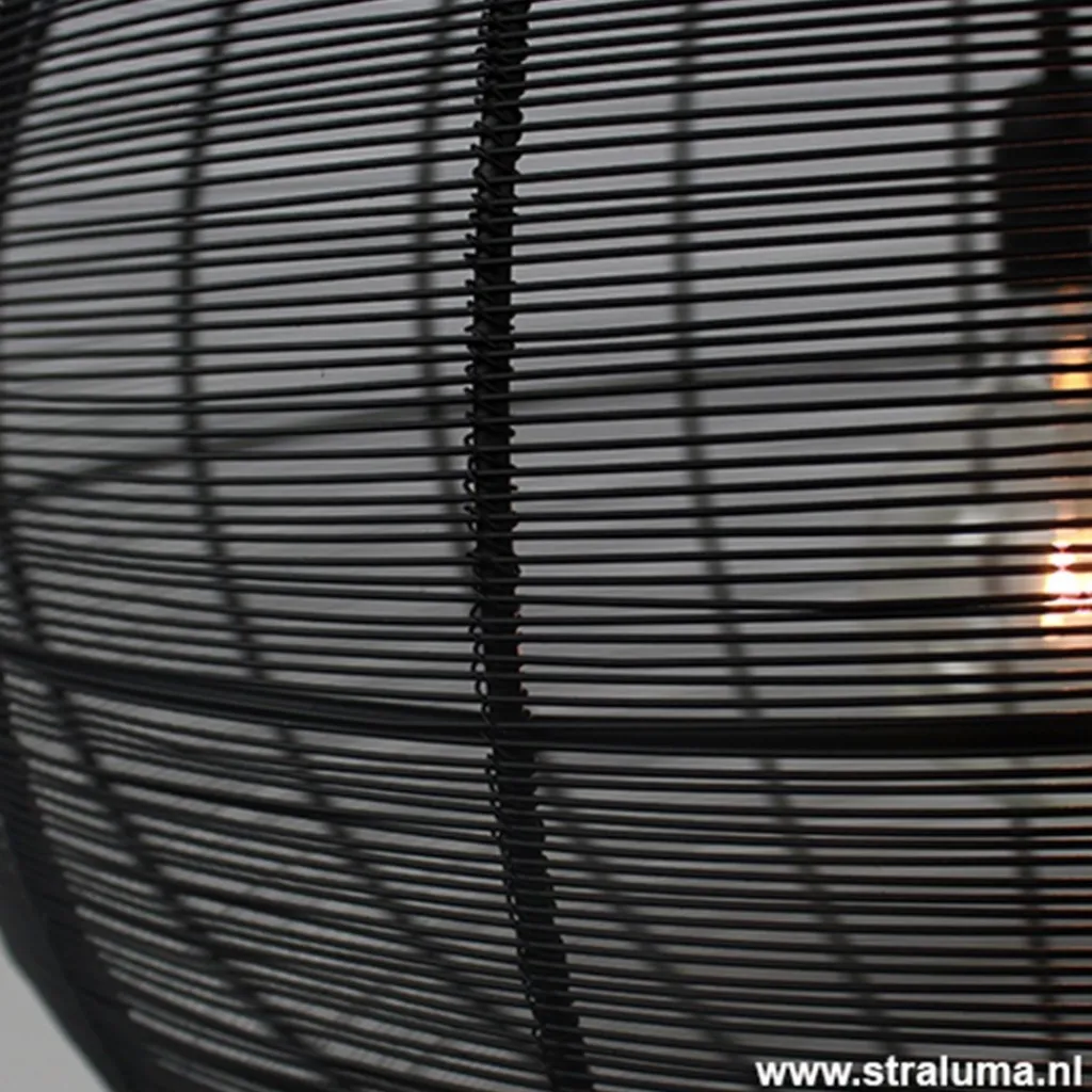 Straluma Light Living hanglamp Adrienne XL zwart> Videverlichting|Light and Living