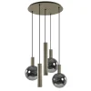 Straluma Luxe hanglamp 5-lichts rond quartz> Hanglampen|Eettafellampen