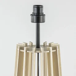 Straluma Luxe lampvoet naturel hout exclusief kap></noscript> Vloerlampen|Lampenvoeten