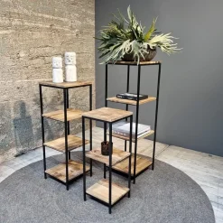 Straluma Mango houten kastje 40x40x120 cm></noscript> Bijzettafels