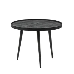 Straluma Mango houten koffietafel set van 2 zwart></noscript> Bijzettafels|Salontafels