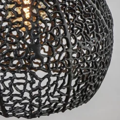 Straluma Mat zwarte hanglamp Sinula Light and Living></noscript> Light and Living|Woonkamerlampen