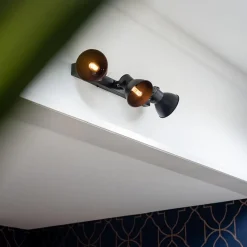 Straluma Metalen 3-lichts plafondlamp ELiano mat zwart></noscript> Light and Living|Keukenverlichting