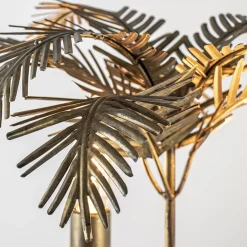 Straluma Metalen tafellamp Palm antiek brons Light and Living></noscript> Tafellampen|Light and Living