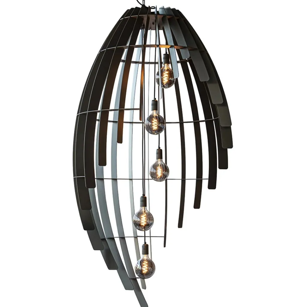 Straluma Metalen videlamp Omegna XL met open structuur> Hanglampen|Videverlichting
