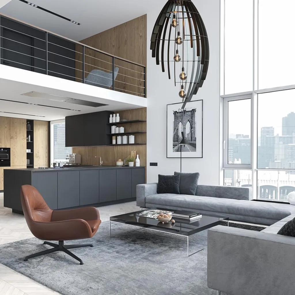 Straluma Metalen videlamp Omegna XL met open structuur> Hanglampen|Videverlichting