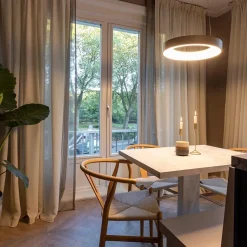 Straluma Moderne design LED hanglamp ring goud></noscript> Hanglampen|Eettafellampen