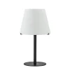 Straluma Moderne design tafellamp zwart met witte glazen kap> Tafellampen|Design Verlichting